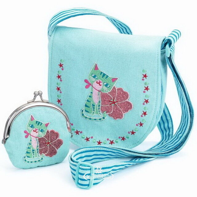 Сумочка с кошельком Кошечка DJECO (Джеко)