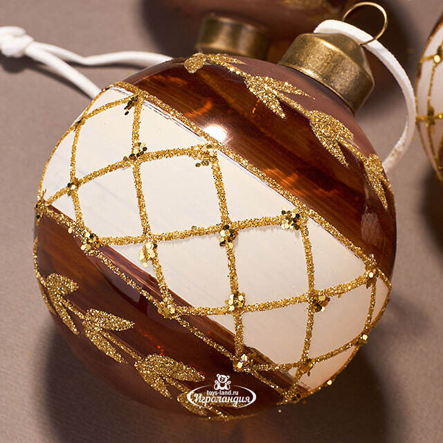 Набор стеклянных шаров Giusta Crucca 8 см, 12 шт Kaemingk