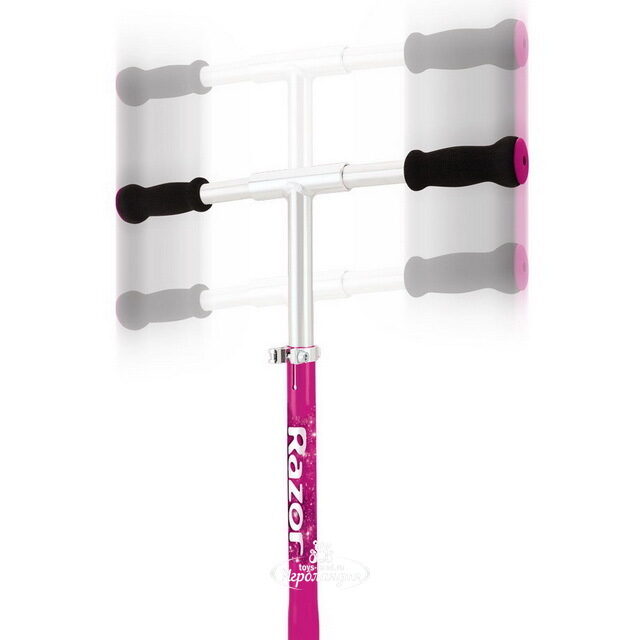 Самокат Razor A5 Lux, колеса 200 мм, розовый, до 100 кг Razor