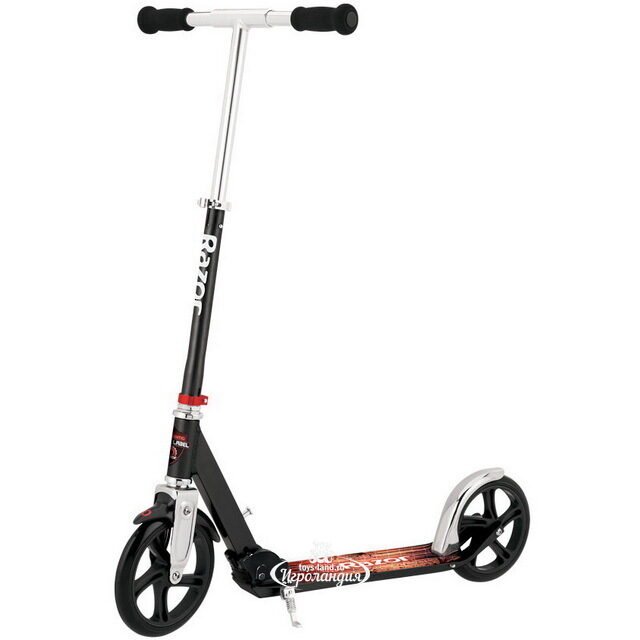Самокат Razor A5 Lux, колеса 200 мм, черный, до 100 кг Razor (Разор)