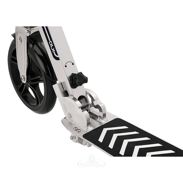 Самокат Razor A5 DLX, колеса 200 мм, серебристый, до 100 кг Razor