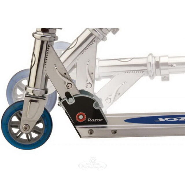 Самокат Spark с искрами, колеса 125 мм, синий Razor