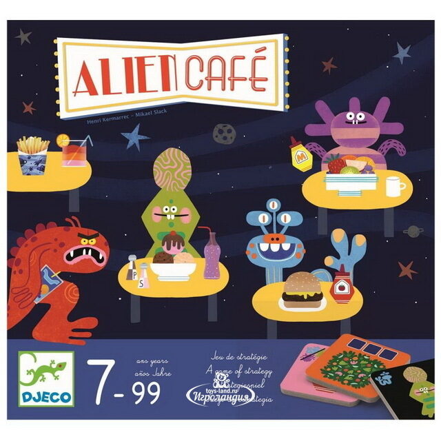 Настольная игра Кафе Инопланетяне Djeco