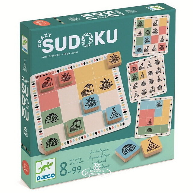 Настольная игра Безумное Судоку Djeco
