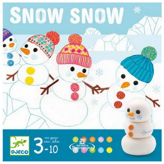 Настольная игра Снег-снежок DJECO (Джеко)
