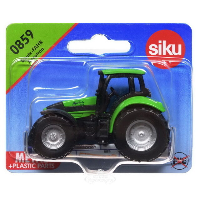 Трактор DEUTZ-FAHR Agrotron 1:55, 7 см SIKU