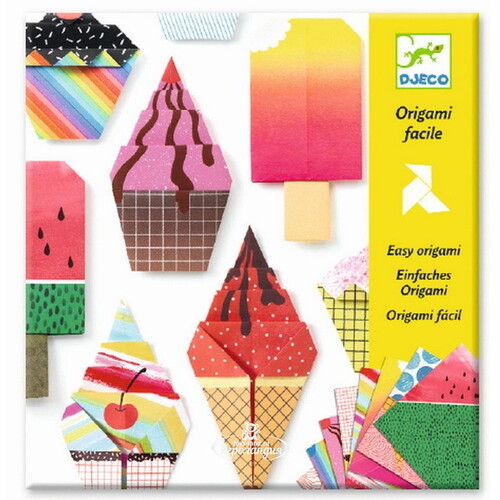 Набор для творчества Оригами - Сладости 24 листа Djeco