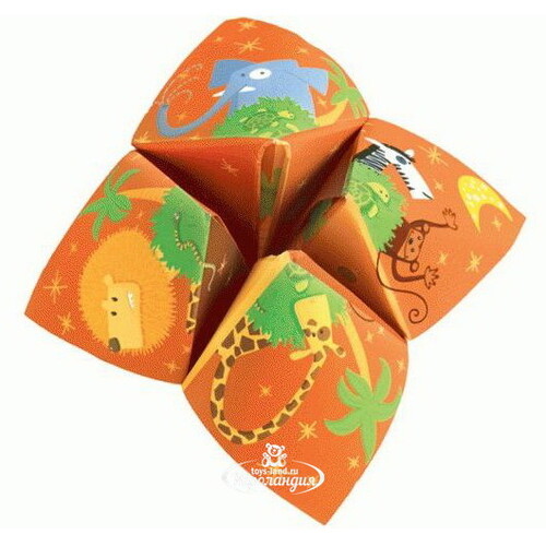 Набор для творчества Знакомство с Оригами 24 листа Djeco