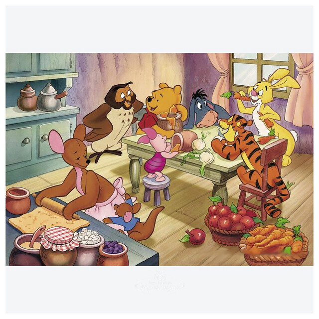 Набор пазлов "Праздник с Винни", 2*24 эл. Ravensburger