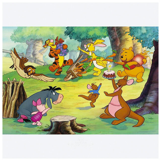 Набор пазлов "Праздник с Винни", 2*24 эл. Ravensburger