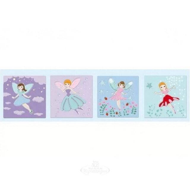 Набор трафаретов для рисования Феи 5 шт DJECO (Джеко)