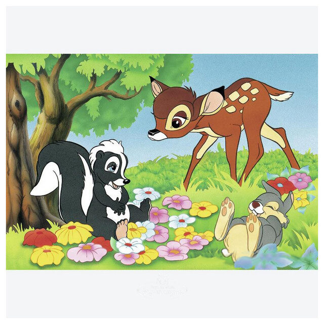 Набор пазлов "Бэмби с друзьями", 2*24 эл. Ravensburger (Равенсбургер)