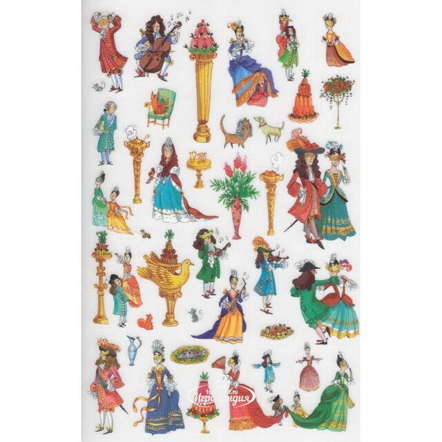 Набор для творчества Виконт с переводными картинками Djeco