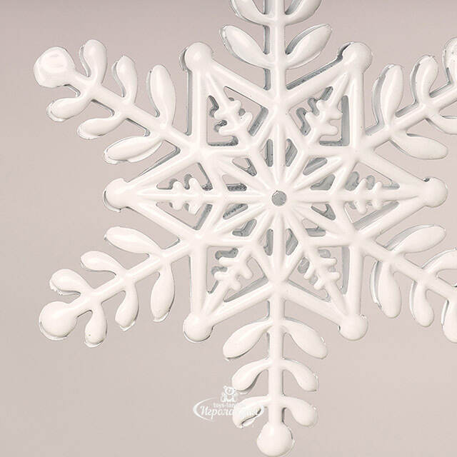 Набор елочных игрушек Снежинки - West Auckland 8 см, 2 шт Winter Deco