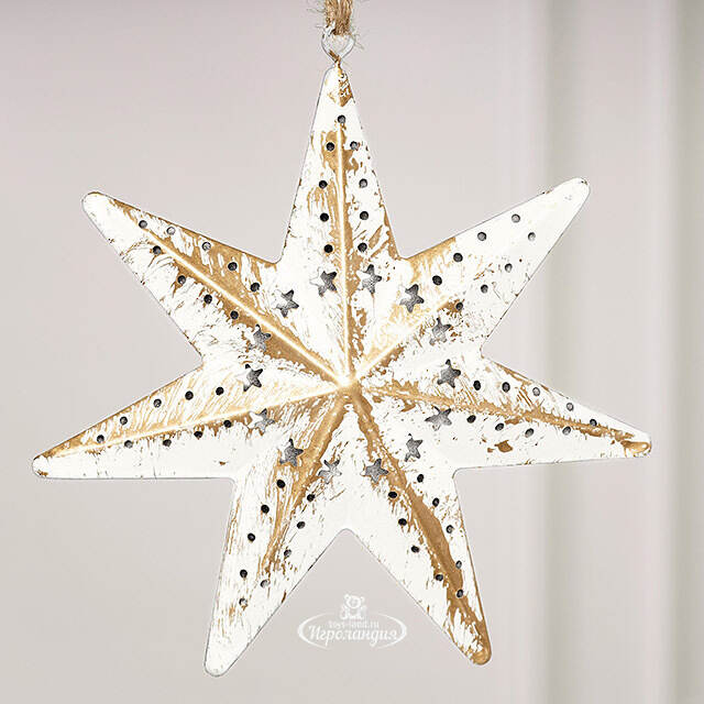 Набор елочных игрушек Звездочки Allendale 12 см, 2 шт Winter Deco