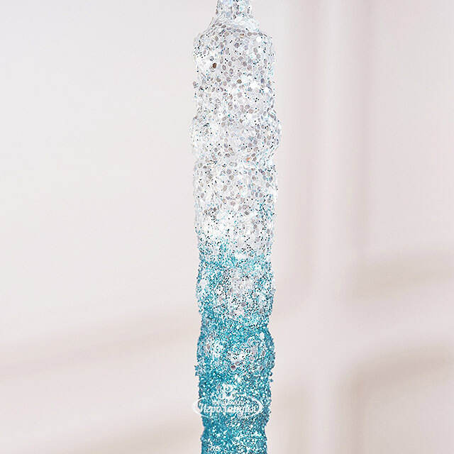 Набор елочных игрушек Сосульки Malgrate 18 см, 4 шт Winter Deco