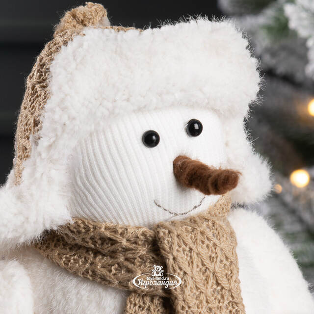 Новогодняя фигура Снеговик Ирвин 30 см Winter Deco
