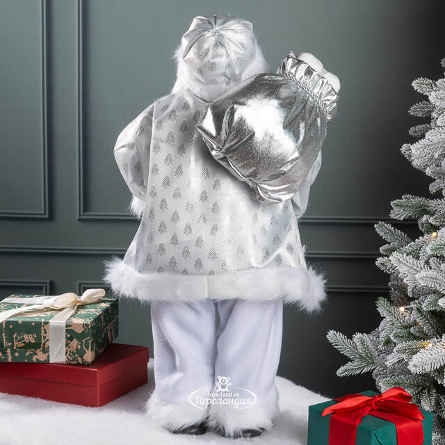 Фигура под елку Санта-Клаус с фонариком 60 см Winter Deco