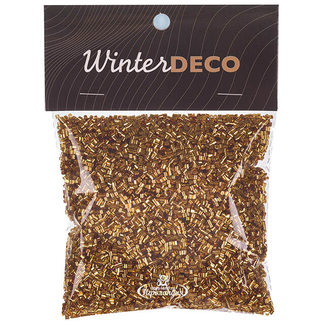Декоративный наполнитель Whitewind золотой 20 гр Winter Deco