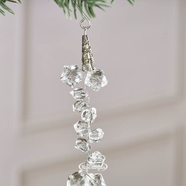 Елочное украшение Подвеска Льдинка 14 см Winter Deco
