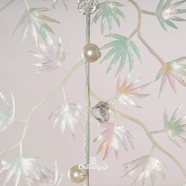 Елочное украшение Листья Villiers Morgon 30 см, 3 шт Winter Deco