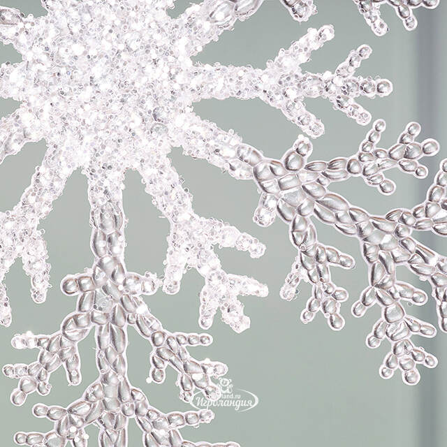 Набор елочных игрушек Снежинки - Westbury 20 см, 4 шт Winter Deco