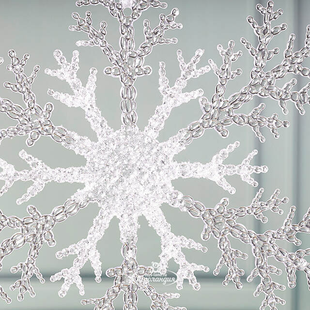 Набор елочных игрушек Снежинки - Westbury 30 см, 2 шт Winter Deco