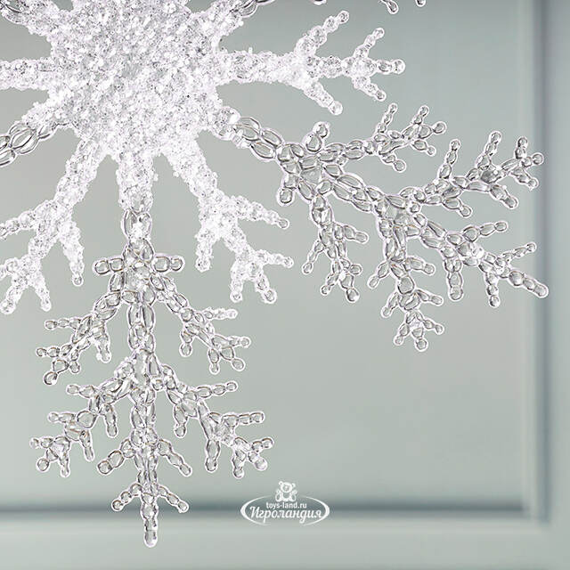 Набор елочных игрушек Снежинки - Westbury 30 см, 2 шт Winter Deco