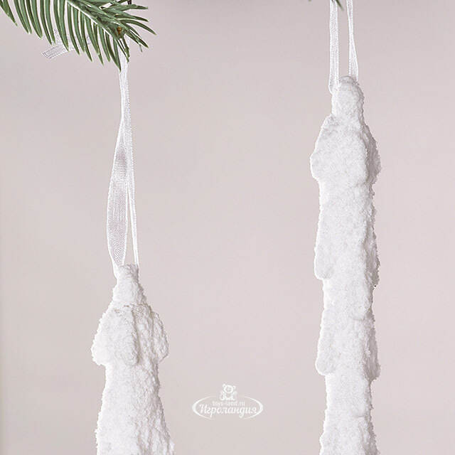 Набор елочных игрушек Сосульки - Mentona 29 см, 4 шт Winter Deco