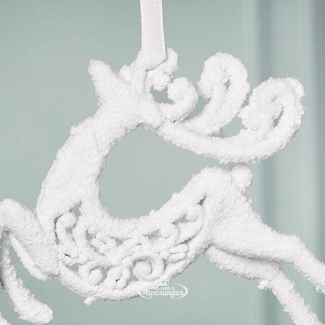 Елочная игрушка Олень Дерек 14 см Winter Deco