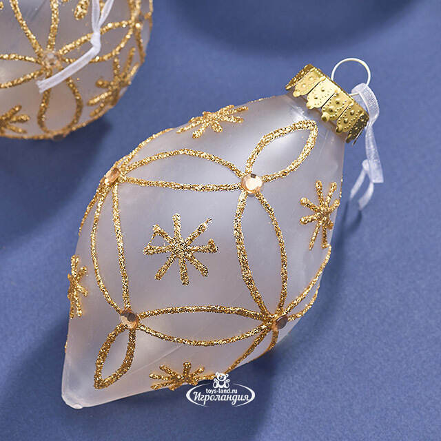 Елочные ПЭТ шары Eterna: Dance of Miralune 8 см, 6 шт Winter Deco