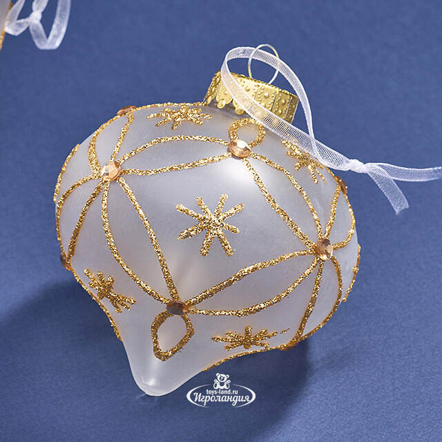 Елочные ПЭТ шары Eterna: Dance of Miralune 8 см, 6 шт Winter Deco