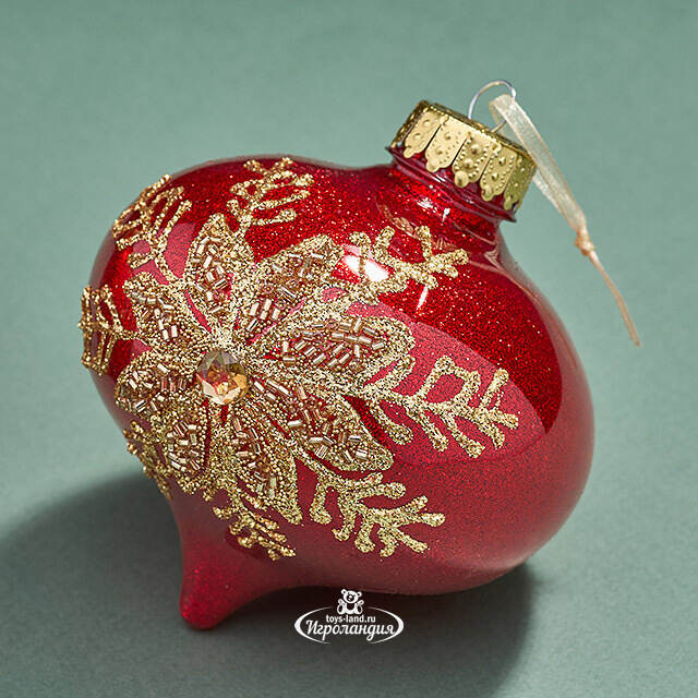 Елочные ПЭТ шары - Серрес Ликсури 10 см, 6 шт Winter Deco