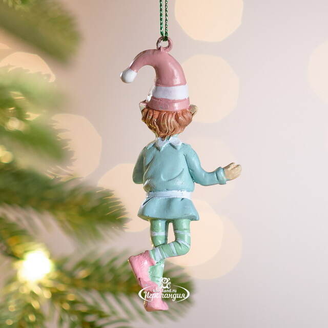 Елочная игрушка Эльф Келвин из Гундабада 10 см Winter Deco