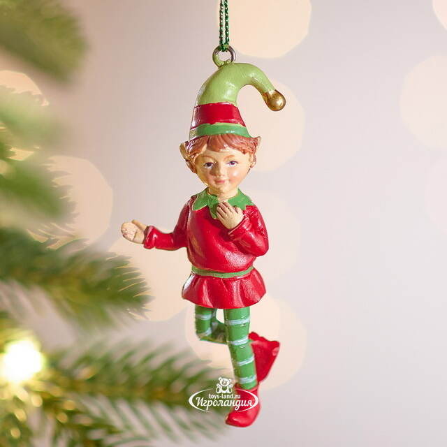 Елочная игрушка Эльф Мерфи - Barad Nimras 10 см Winter Deco