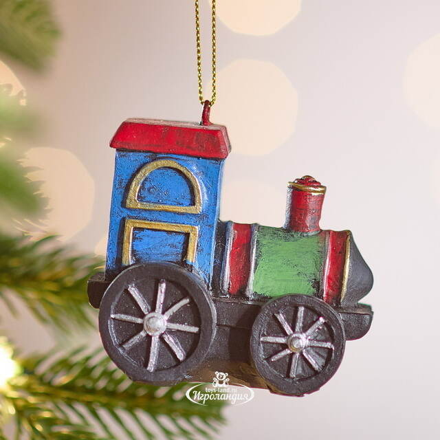 Елочная игрушка Паровозик - Childrens World 7 см Winter Deco