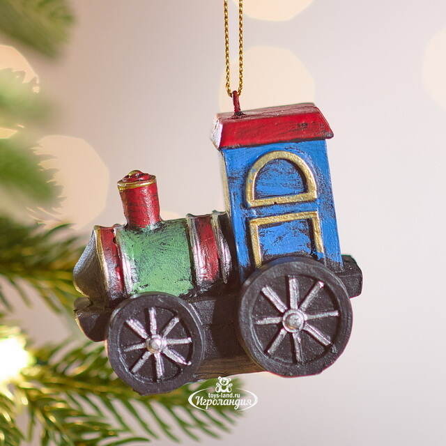 Елочная игрушка Паровозик - Childrens World 7 см Winter Deco