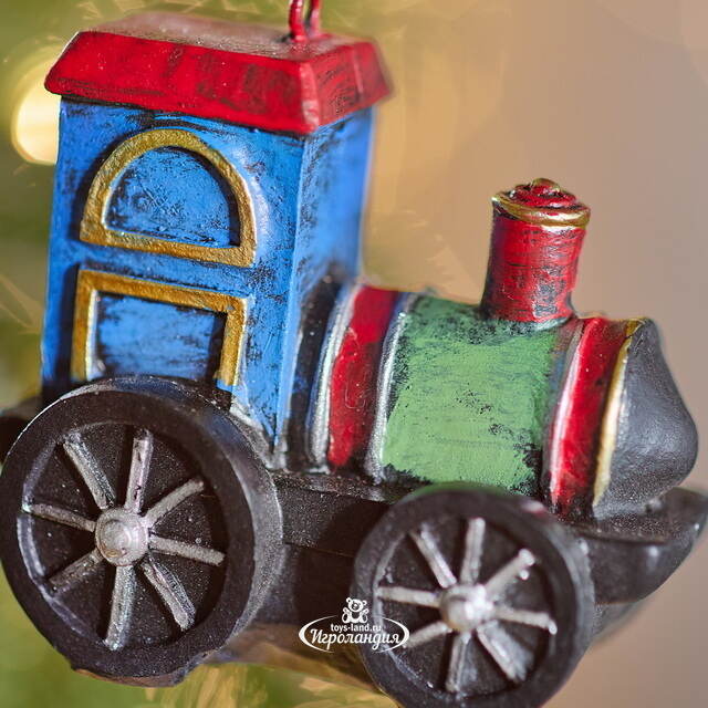 Елочная игрушка Паровозик - Childrens World 7 см Winter Deco