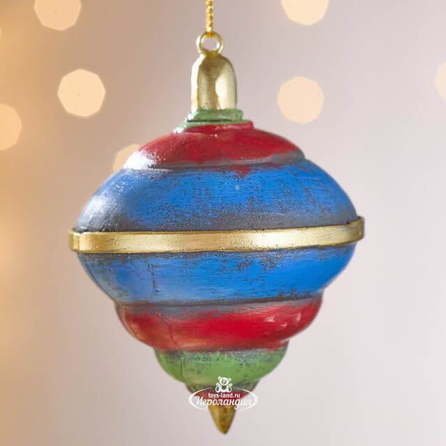 Набор елочных игрушек Детство - Childrens World 6-9 см синий, 3 шт Winter Deco