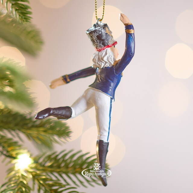 Елочная игрушка Щелкунчик - Танцор из города Зайфен 12 см Winter Deco