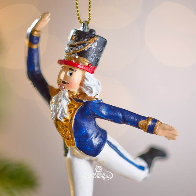 Елочная игрушка Щелкунчик - Танцор из города Зайфен 12 см Winter Deco