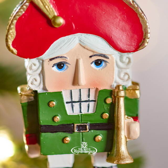 Елочная игрушка Щелкунчик с трубой - Graniano 9 см Winter Deco