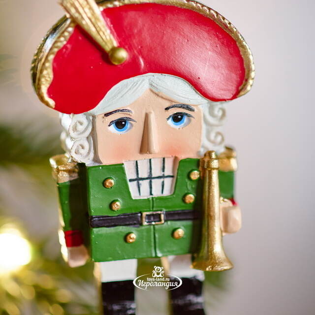 Елочная игрушка Щелкунчик с трубой - Graniano 9 см Winter Deco