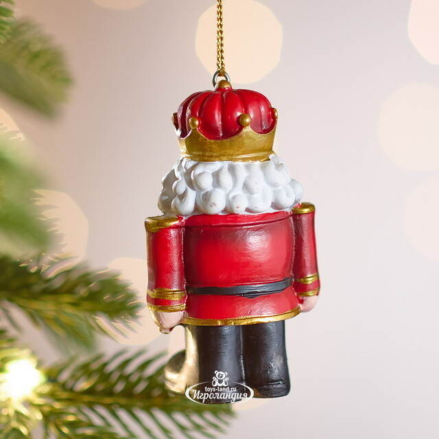 Елочная игрушка Щелкунчик - Королевский Защитник Сказок 8 см Winter Deco