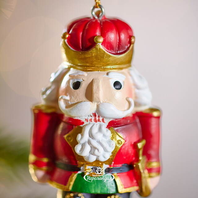 Елочная игрушка Щелкунчик - Королевский Защитник Сказок 8 см Winter Deco