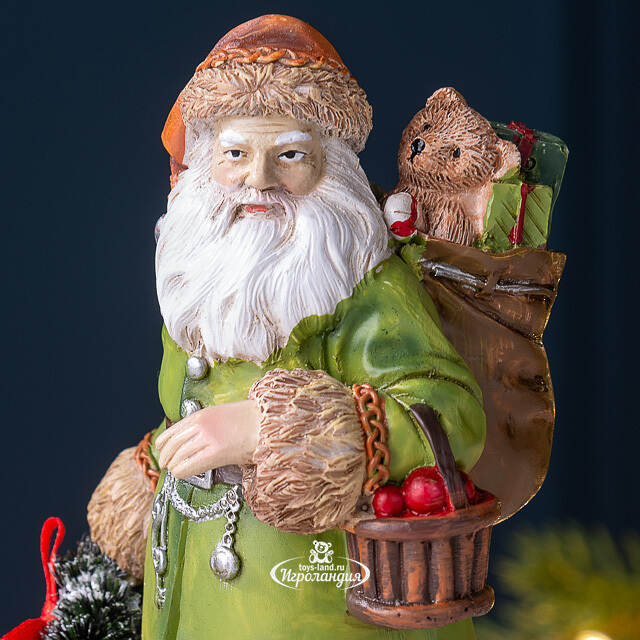 Декоративная фигурка Дед Мороз с подарками - Christmas Fairyland 15 см Winter Deco