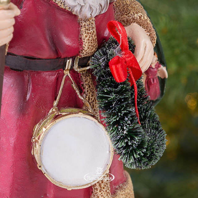 Декоративная фигурка Дед Мороз с посохом - Christmas Fairyland 20 см Winter Deco