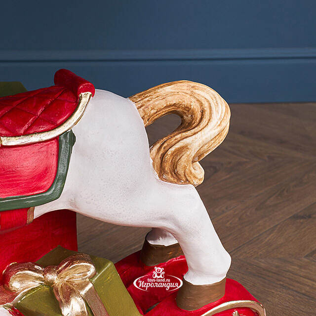 Подставка для елки Лошадка-Качалка - Enchantmas 47*40 см, диаметр ствола до 3.8 см Winter Deco
