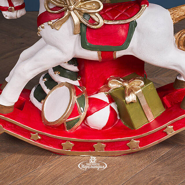 Подставка для елки Лошадка-Качалка - Enchantmas 47*40 см, диаметр ствола до 3.8 см Winter Deco