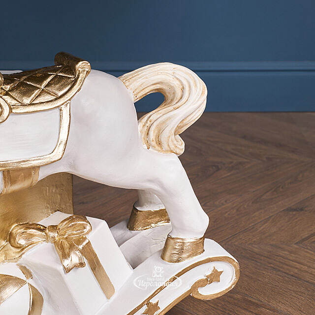 Подставка для елки Лошадка-Качалка с подарками - Enchantmas 47*40 см, диаметр ствола до 3.8 см Winter Deco